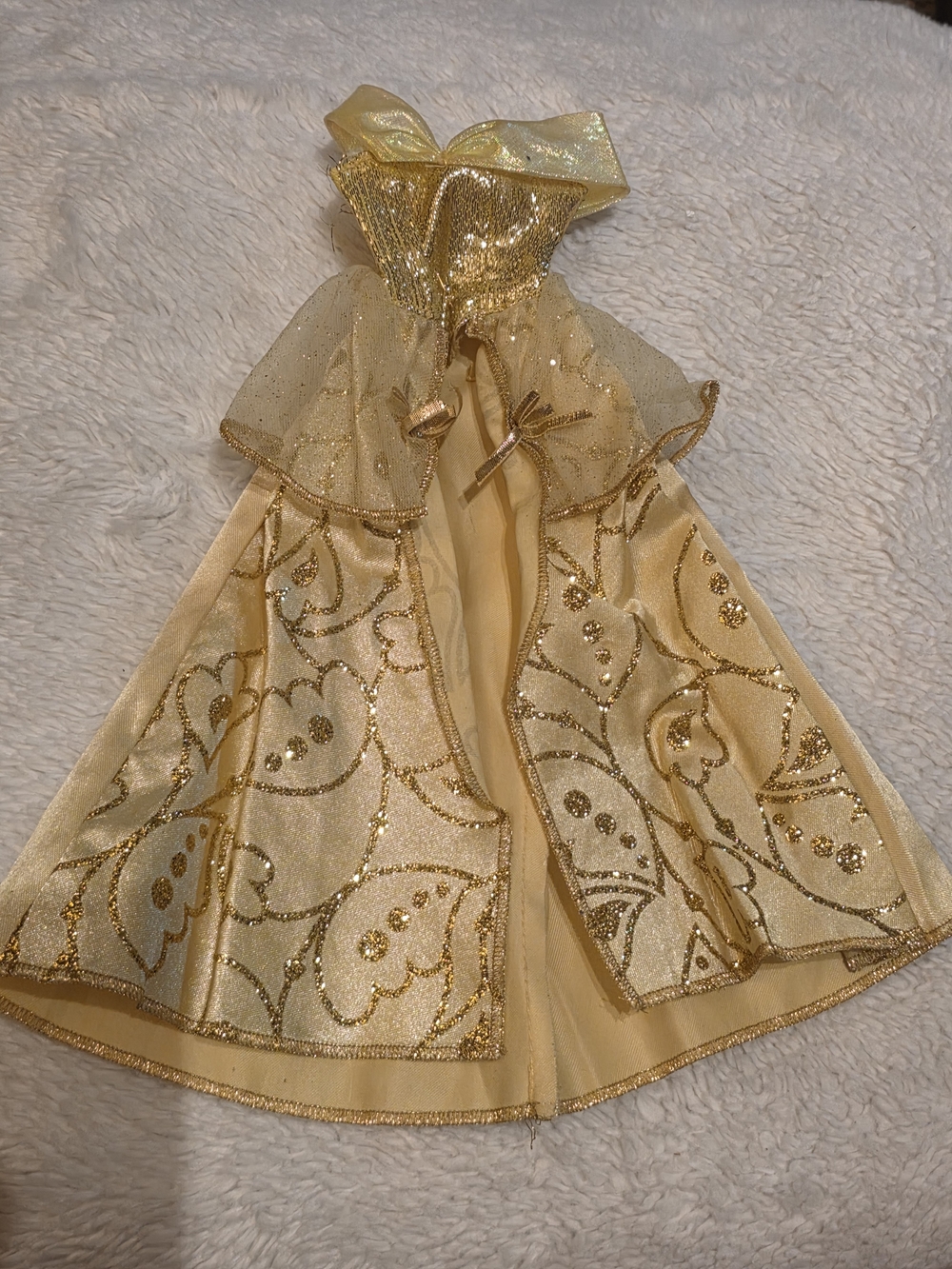 Disney Princess Bell Outer Bodice Dress Overlay Barbie